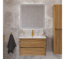 Мебель для ванной комнаты Cezares Relax 80 дуб карамельный, раковина Cezares CZR-800/480-LV-MR-NV