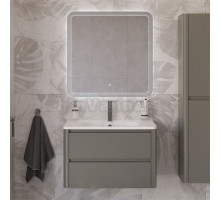 Мебель для ванной комнаты Cezares Relax 80 сатин, раковина Cezares CZR-800/480-LV-MR-NV