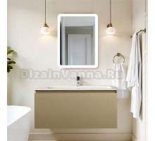 Мебель для ванной комнаты Art&Max Latina 100 подвесная, бежевая