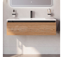 Тумба под раковину без столешницы Cezares Slider 100 подвесная, 1 ящик, дуб тангент