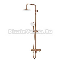 Душевая стойка AM.PM X-Joy F0785A544 розовое золото