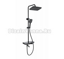 Душевая стойка Wonzon & Woghand WW-B3099-A-MB матовая черная