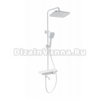 Душевая стойка Wonzon & Woghand WW-B3099-A-MW матовая белая