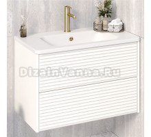 Тумба под раковину без столешницы Aqua de Marco Parma 80 подвесная, белая