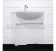 Тумба под раковину подвесная Айсберг, Элегия 50 Классик с одним ящиком В1