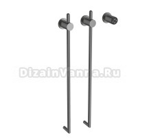Полотенцесушитель электрический Wonzon & Woghand WW-AL3621-GM темный графит