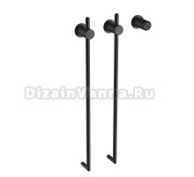 Полотенцесушитель электрический Wonzon & Woghand WW-AL3621-MB черный матовый