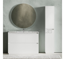 Мебель для ванной комнаты Sancos Libra Floor 120 белый глянец, белая раковина CN7006