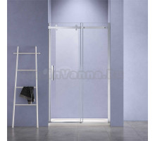 Душевая дверь в нишу Vincea Como-N VDS-4CN160CL 160 см, профиль хром, стекло прозрачное