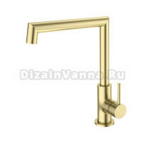 Смеситель для кухни Wonzon & Woghand WW-L1005-BG брашированное золото