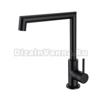 Смеситель для кухни Wonzon & Woghand WW-L1005-MB матовый черный
