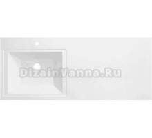 Раковина над стиральной машиной Эстет Даллас 115 L с кронштейном