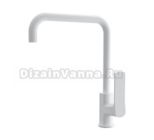 Смеситель для кухни Wonzon & Woghand WW-L1006-MW матовый белый