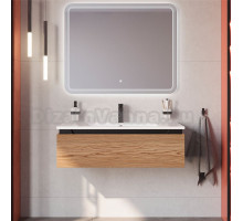 Мебель для ванной комнаты Cezares Slider 100 подвесная, 1 ящик, дуб тангент