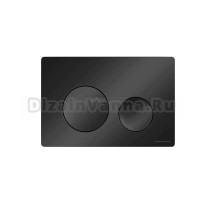 Кнопка смыва Ceramicanova Balance Circle CN12-001MB матовый черный