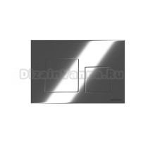 Кнопка смыва Ceramicanova Balance Square CN12-002CH глянцевый хром