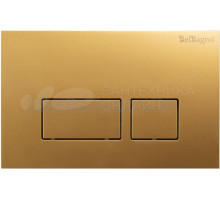 Кнопка смыва BelBagno BB043ORO.MAT матовое золото