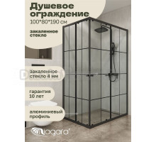 Душевой уголок Niagara Eco NG-1018-14QKL (100x80x190 см)