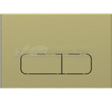 Кнопка смыва Vincea VFP-002BG брашированное золото