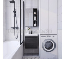 Мебель для ванной комнаты IKA Alta 50 морское дерево карбон