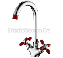 Смеситель для кухни Potato 71-5 P4471-5 хром, красный