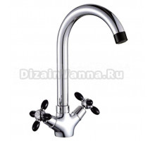 Смеситель для кухни Potato 71-6 P4471-6 хром, черный