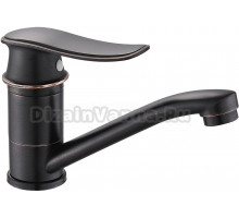 Смеситель для раковины Potato P45139HG черная бронза