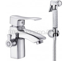 Смеситель для раковины Potato P12209 с гигиеническим душем, хром