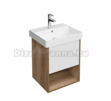 Тумба под раковину без столешницы KERAMA MARAZZI Pro 55 подвесная, швейцарский вяз