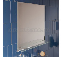 Зеркало DIWO Дмитров 50x60 с полкой
