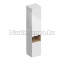 Шкаф-пенал для ванной KERAMA MARAZZI Plaza Modern 170 подвесной, белый глянцевый