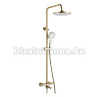 Душевая стойка Rose R3936G золотой сатин