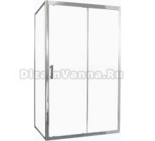 Душевой уголок Grossberg GS4170 100x80 см, профиль хром