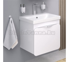 Тумба с раковиной Aqua de Marco Skandi 60 подвесная, белая