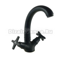 Смеситель для раковины Potato 351-6 P42351-6 матовый черный