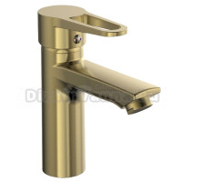 Смеситель для раковины Potato P10270-2G матовое золото