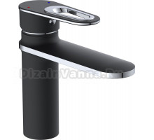 Смеситель для раковины Potato P10274-6 черный, хром