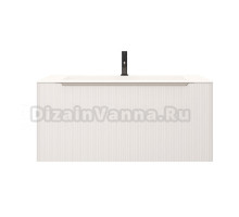 Тумба под раковину без столешницы Creto Luna 100 ivory