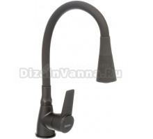 Смеситель для кухни Potato P58155QH серый графит