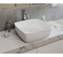 Раковина чаша накладная BAU Spectrum 42.5х42.5, белая