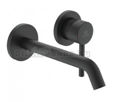 Смеситель для раковины Ideal Standard Ceraline A6938XG С ВНУТРЕННЕЙ ЧАСТЬЮ черный