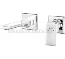 Смеситель для раковины E.C.A. Tiera 102167605EX-KK С ВНУТРЕННЕЙ ЧАСТЬЮ хром