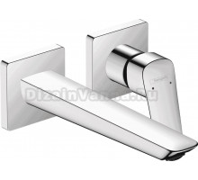 Смеситель для раковины Hansgrohe Logis 71256000 С ВНУТРЕННЕЙ ЧАСТЬЮ