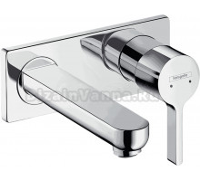 Смеситель для раковины Hansgrohe Metris S 31162000 С ВНУТРЕННЕЙ ЧАСТЬЮ