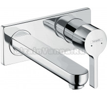 Смеситель для раковины Hansgrohe Metris S 31163000 С ВНУТРЕННЕЙ ЧАСТЬЮ