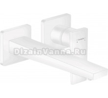 Смеситель для раковины Hansgrohe Metropol 32526700 С ВНУТРЕННЕЙ ЧАСТЬЮ матовый белый