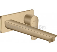Смеситель для раковины Hansgrohe Talis E 71734140 С ВНУТРЕННЕЙ ЧАСТЬЮ шлифованная бронза
