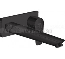 Смеситель для раковины Hansgrohe Talis E 71734670 С ВНУТРЕННЕЙ ЧАСТЬЮ матовый черный