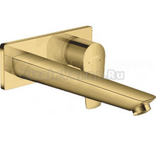 Смеситель для раковины Hansgrohe Talis E 71734990 С ВНУТРЕННЕЙ ЧАСТЬЮ полированное золото