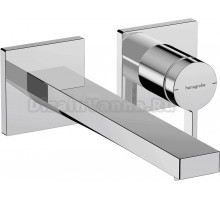Смеситель для раковины Hansgrohe Tecturis E 73051000 С ВНУТРЕННЕЙ ЧАСТЬЮ хром